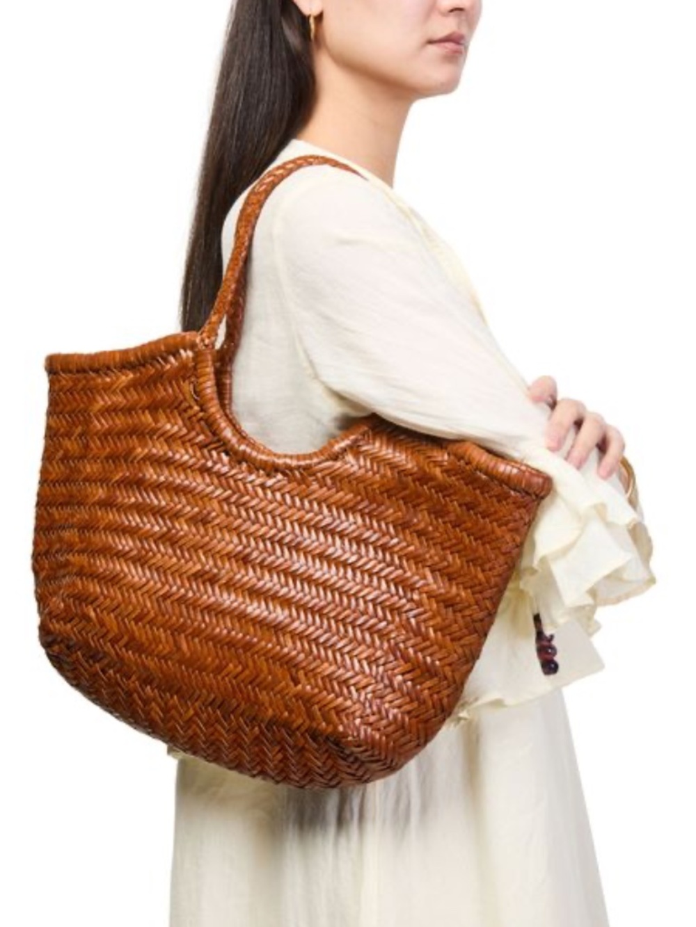 Dragon Diffusion Nantucket Big Tan Shoulder Bag